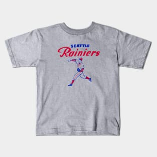 Iconic Seattle Rainiers Baseball Kids T-Shirt